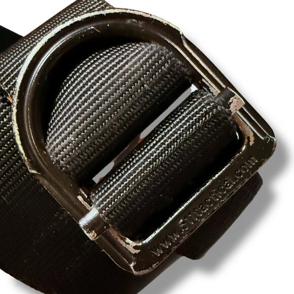 5.11 Tactical Belt Mens Black Trainer Hook and Loop Closure Nylon Mesh Sz L - Picture 3 of 7